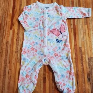 Carter's Embroidered Butterfly Sleep & Play